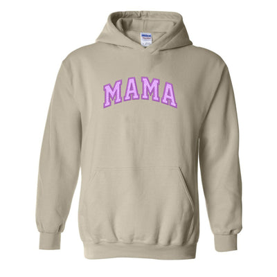 Glitter Embroidery ‘Mama’ Hoodie - United Monograms