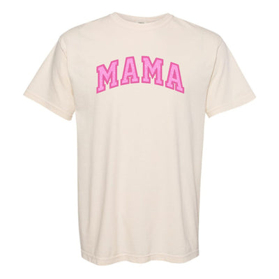 Glitter Embroidery ‘Mama’ T-Shirt - United Monograms