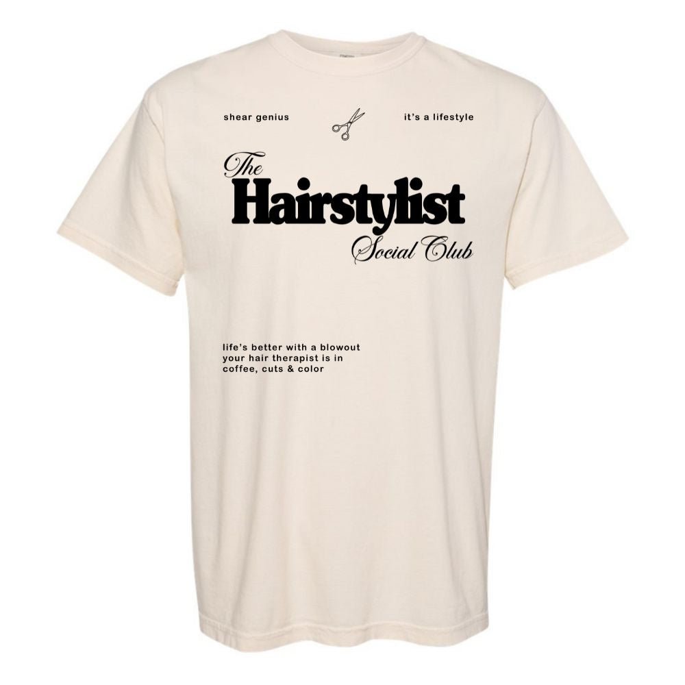 'Hairstylist Social Club' T-Shirt - United Monograms