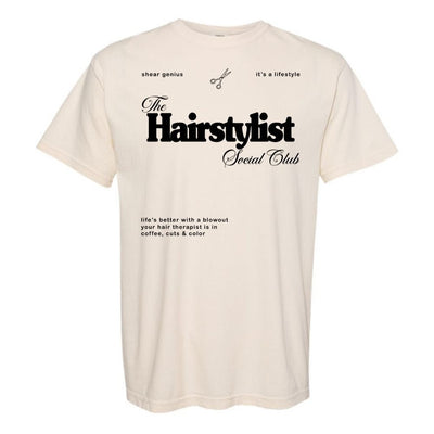 'Hairstylist Social Club' T-Shirt - United Monograms