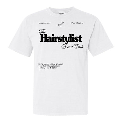 'Hairstylist Social Club' T-Shirt - United Monograms