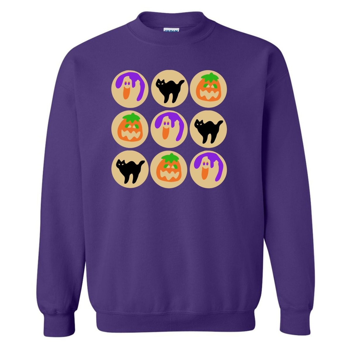 'Halloween Cookies' Crewneck Sweatshirt - United Monograms