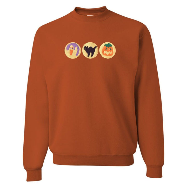 Halloween Crewneck Sweatshirt- outlets Burnt Orange