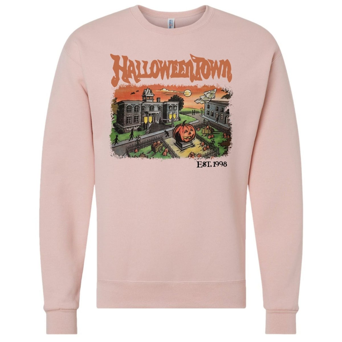 'HalloweenTown' Crewneck Sweatshirt - United Monograms
