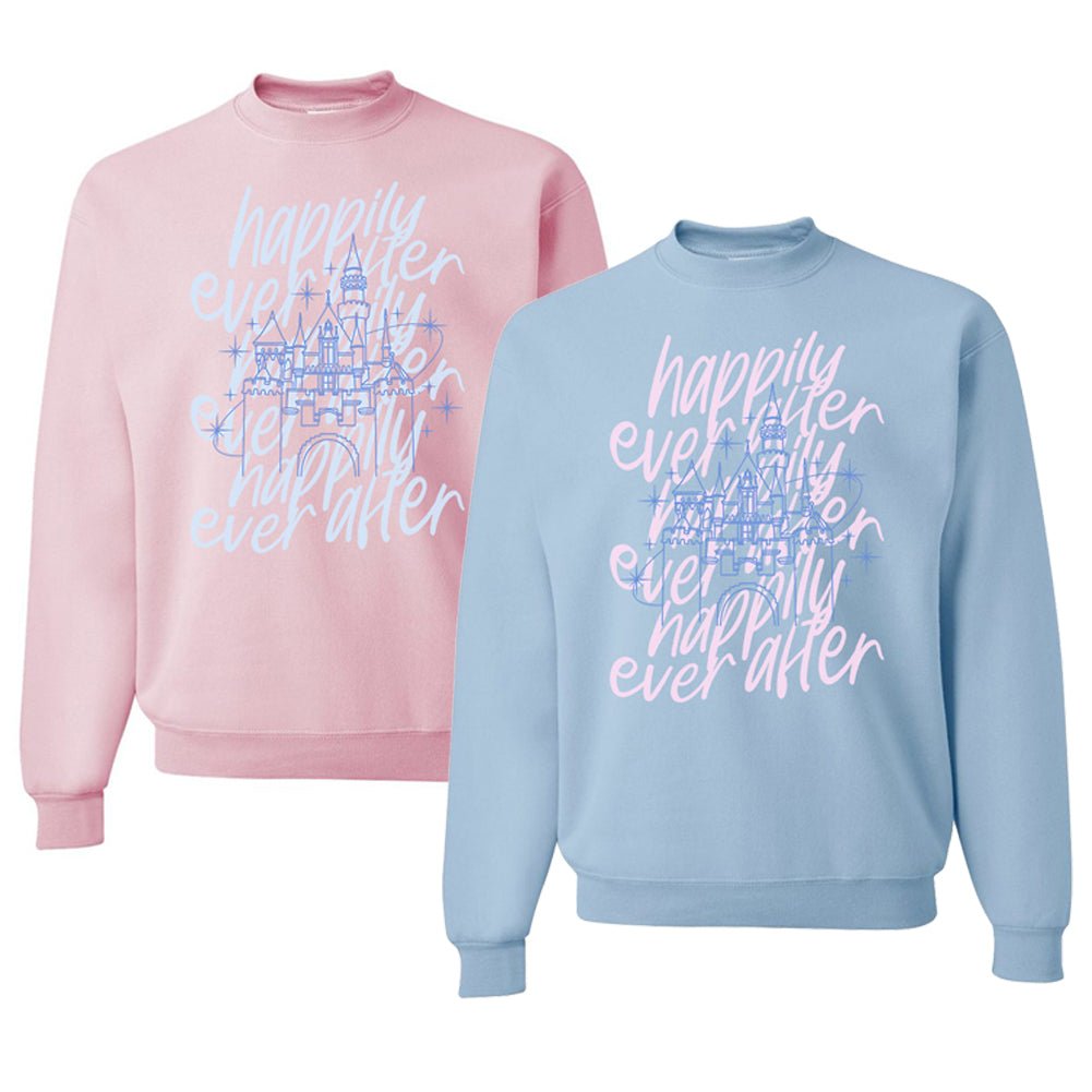 'Happily Ever After' Crewneck Sweatshirt - United Monograms