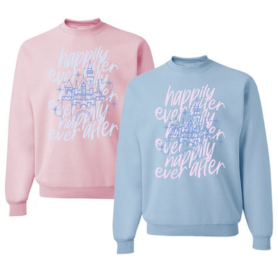 'Happily Ever After' Crewneck Sweatshirt - United Monograms