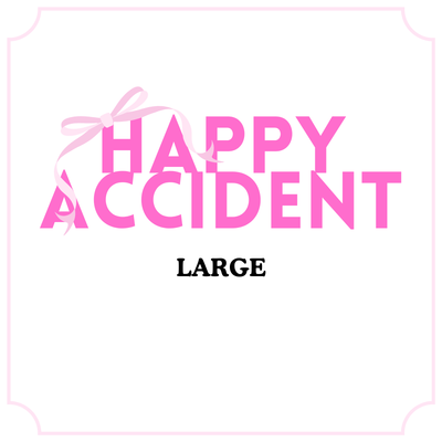 Happy Accident - Size LARGE - United Monograms