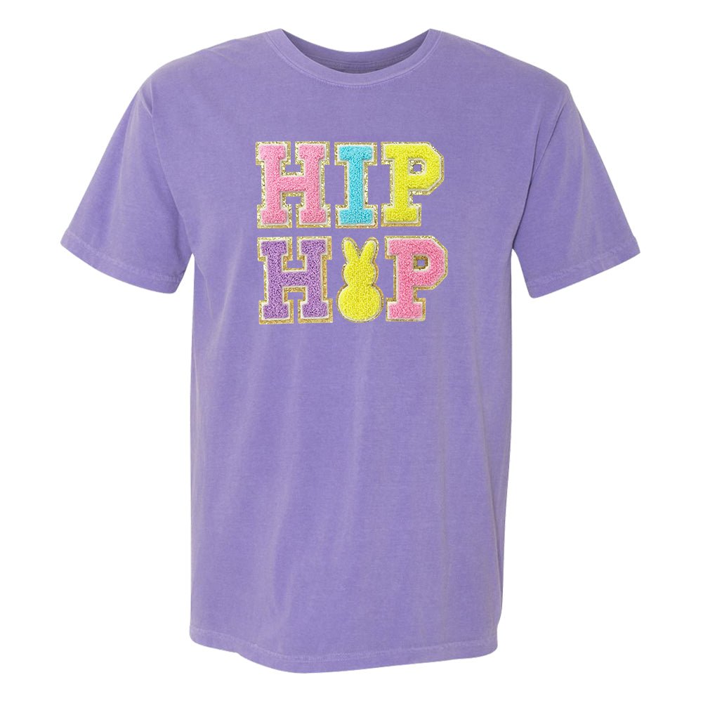 Hip Hop Letter Patch Comfort Colors T-Shirt - United Monograms