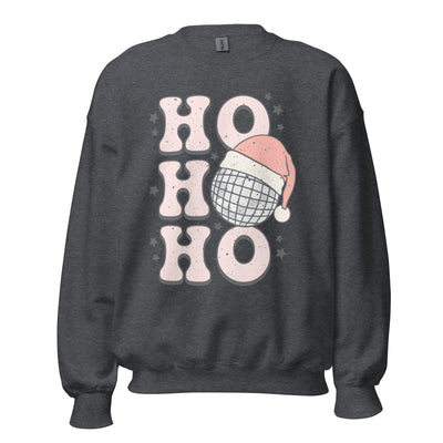 'Ho Ho Ho Disco' Crewneck Sweatshirt - United Monograms