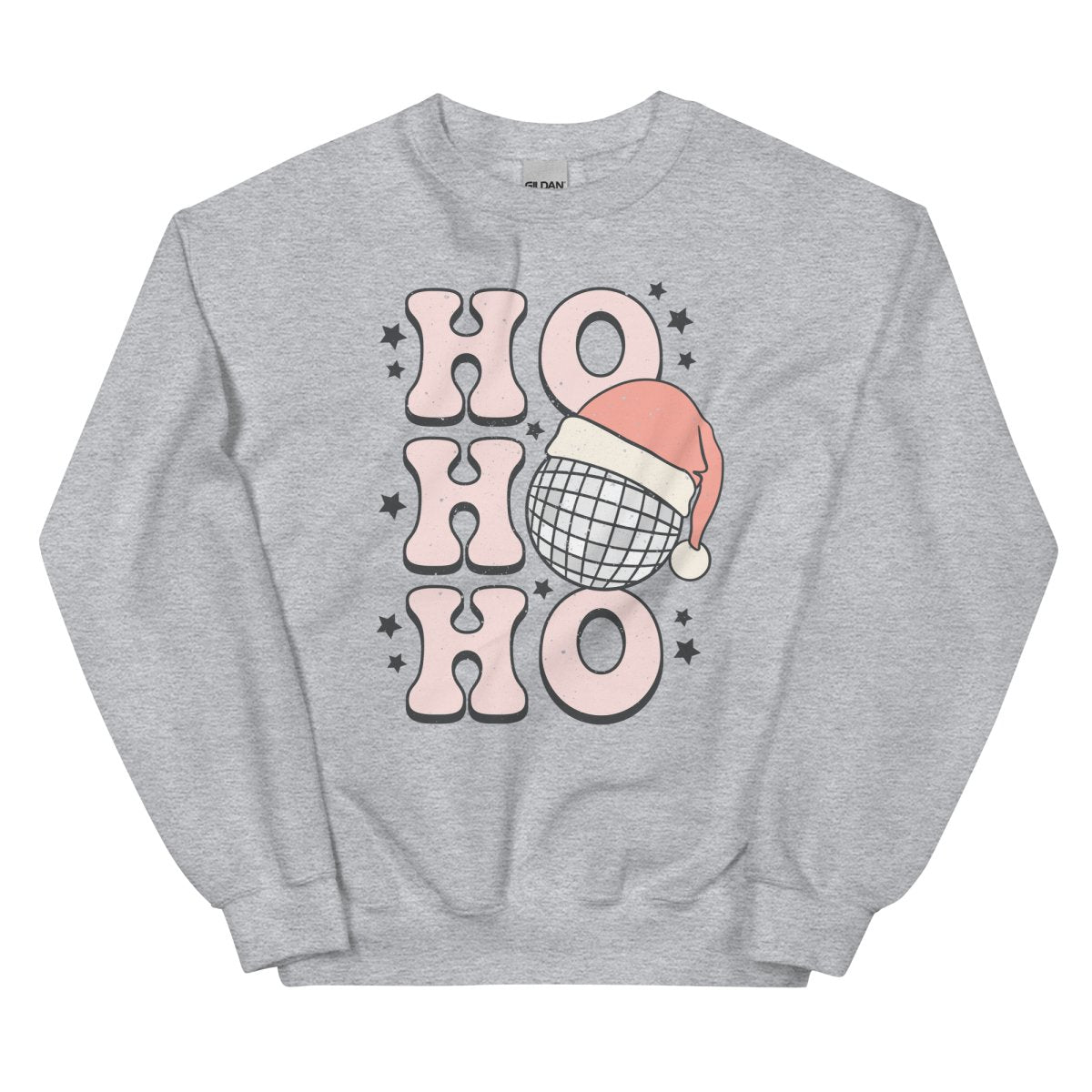 'Ho Ho Ho Disco' Crewneck Sweatshirt - United Monograms