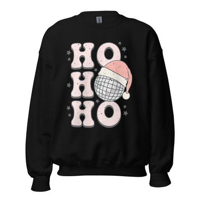 'Ho Ho Ho Disco' Crewneck Sweatshirt - United Monograms