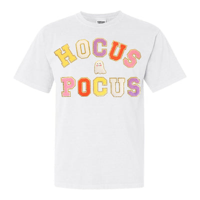 Hocus Pocus Letter Patch Comfort Colors T-Shirt - United Monograms