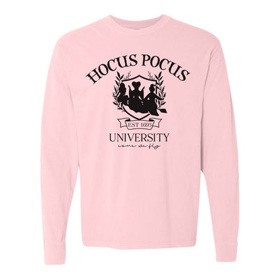 'Hocus Pocus University' Comfort Colors Long Sleeve T-Shirt - United Monograms