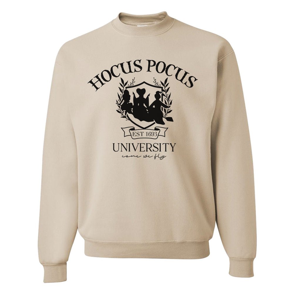 'Hocus Pocus University' Crewneck Sweatshirt - United Monograms