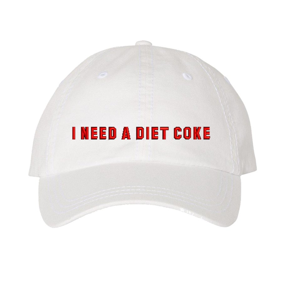 'I Need A Diet Coke' Baseball Hat - United Monograms