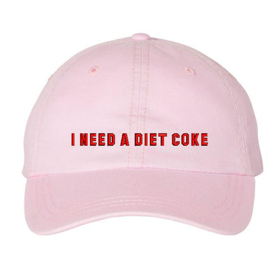 'I Need A Diet Coke' Baseball Hat - United Monograms