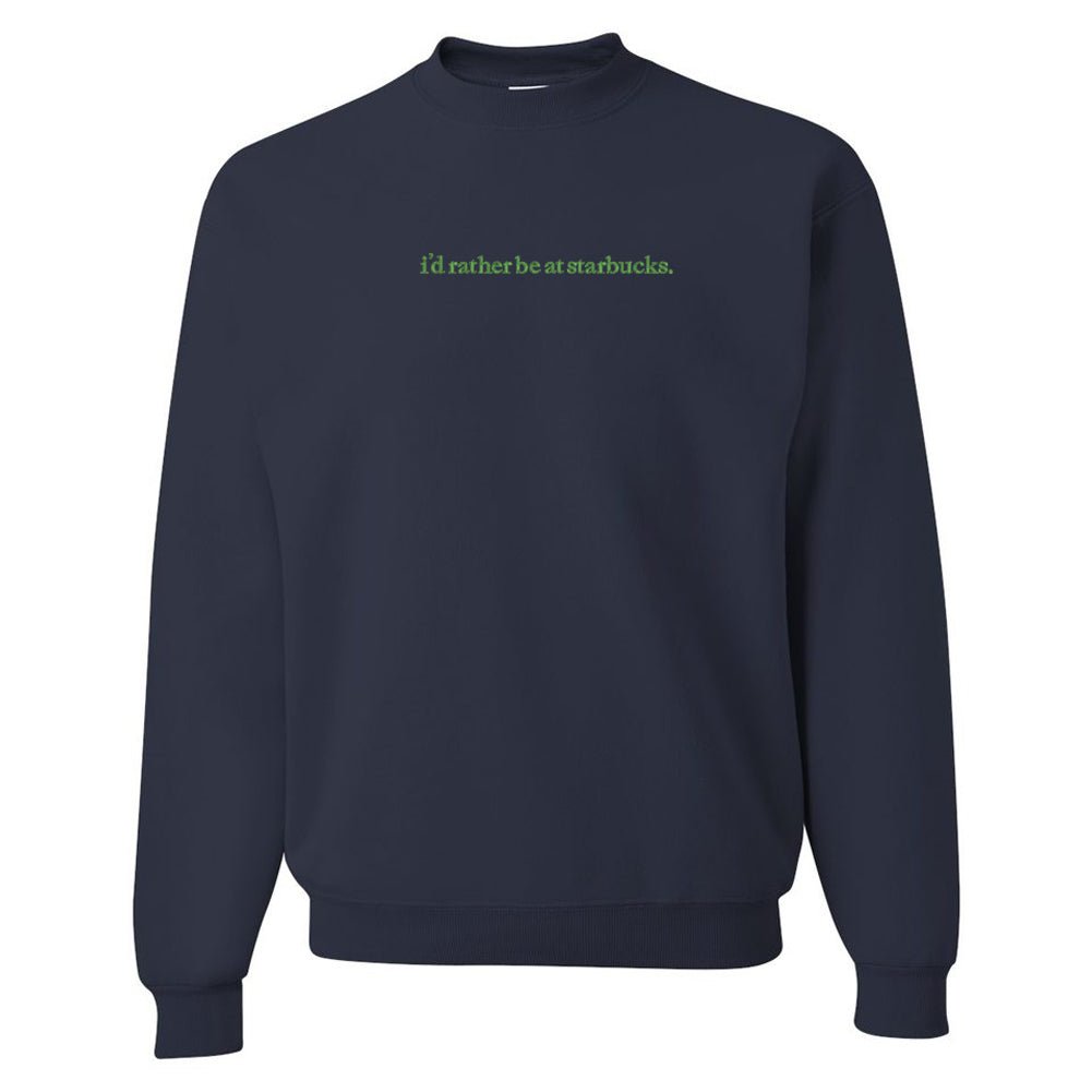 'I'd Rather Be At...' Crewneck Sweatshirt - United Monograms