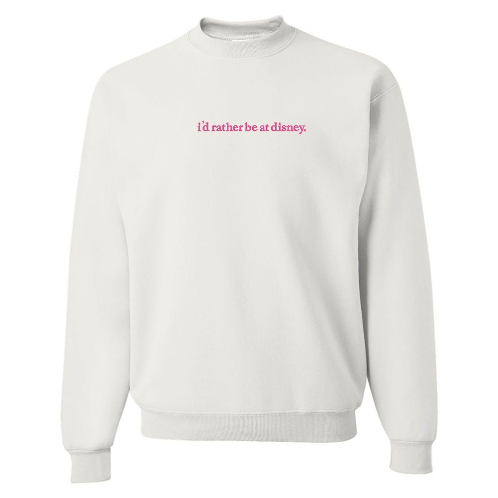 'I'd Rather Be At...' Crewneck Sweatshirt - United Monograms