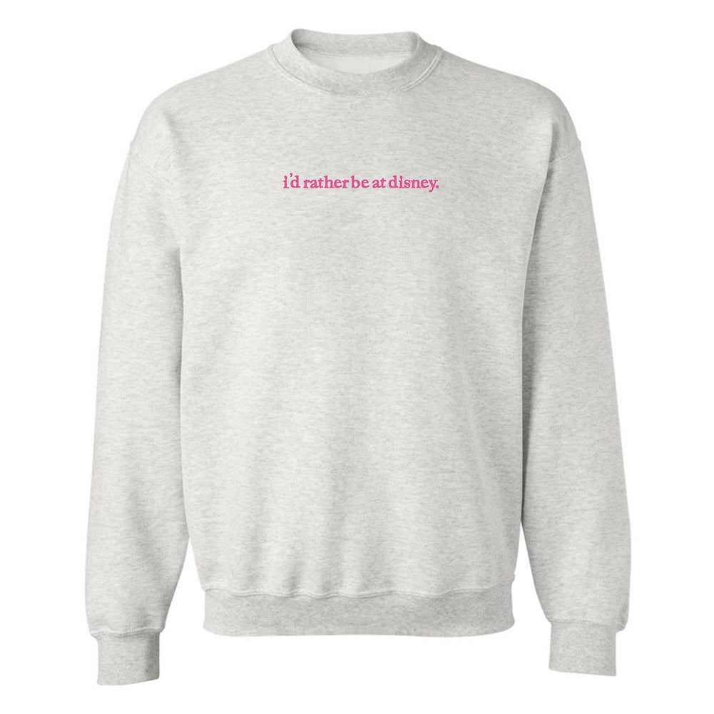 'I'd Rather Be At...' Crewneck Sweatshirt - United Monograms