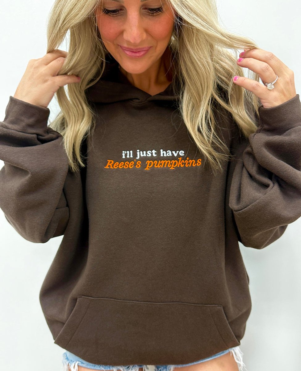 'I'll Just Have Reese's Pumpkins' Hangout Hoodie - United Monograms