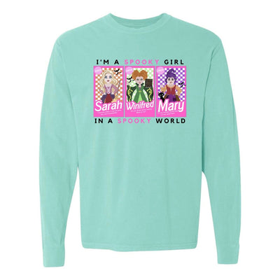 'I'm A Spooky Girl, In A Spooky World' Long Sleeve T-Shirt - United Monograms