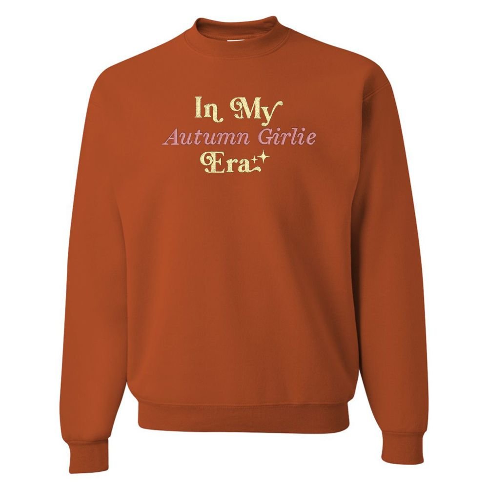 'In My Autum Girlie Era' Crewneck Sweatshirt - United Monograms