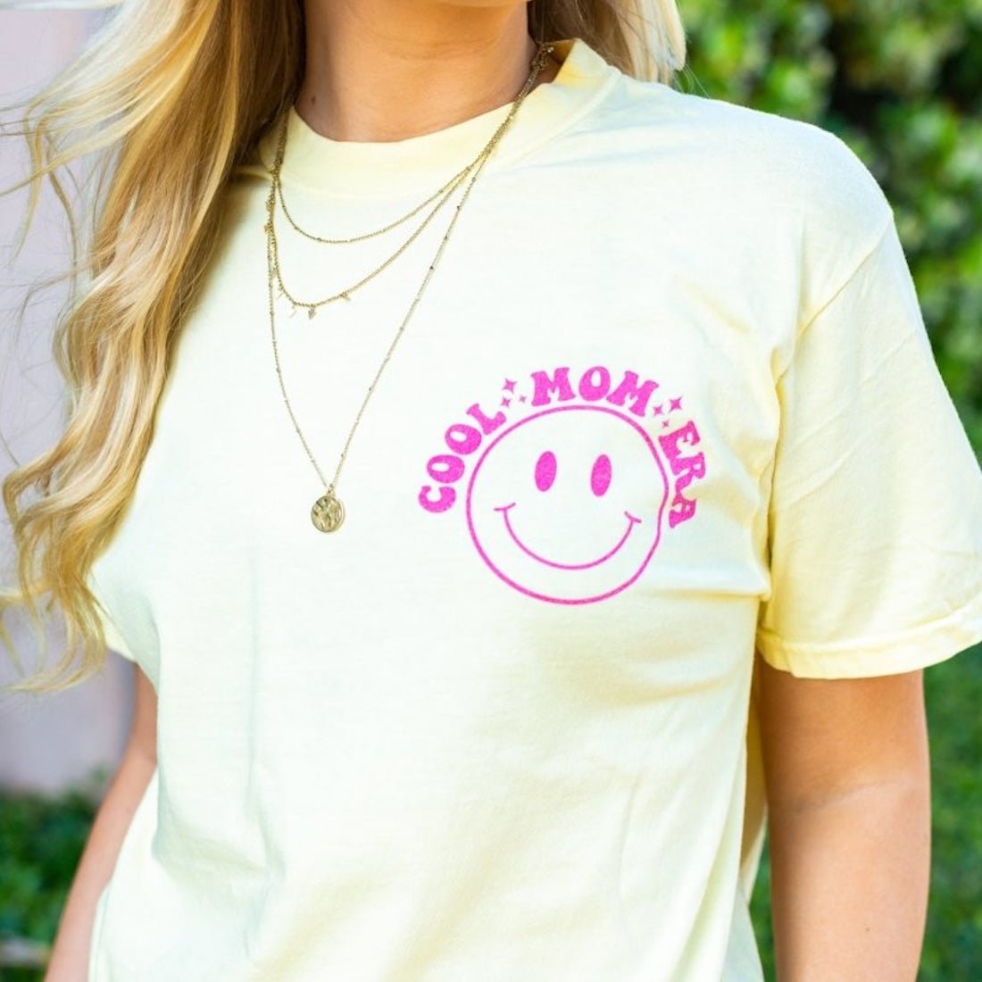 'In My Cool Mom Era' Front & Back T-Shirt - United Monograms