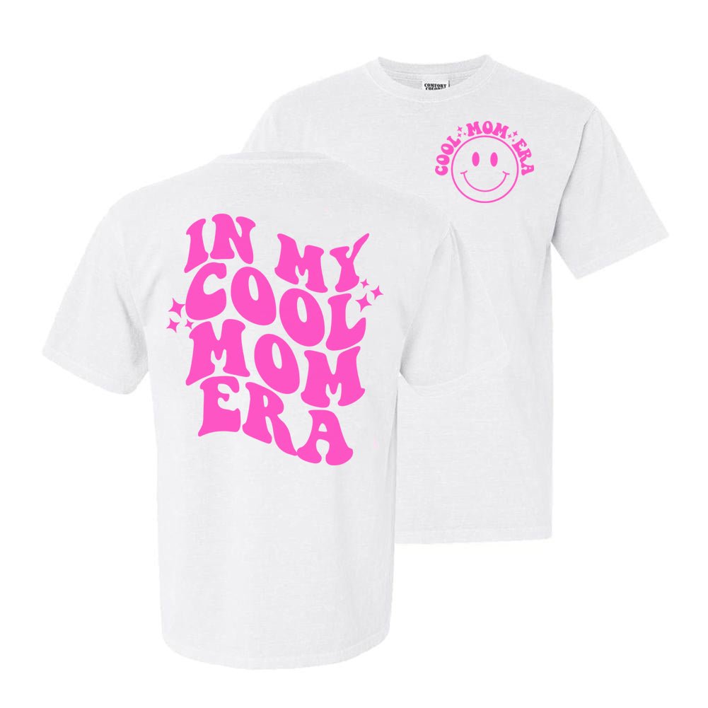 'In My Cool Mom Era' Front & Back T-Shirt - United Monograms