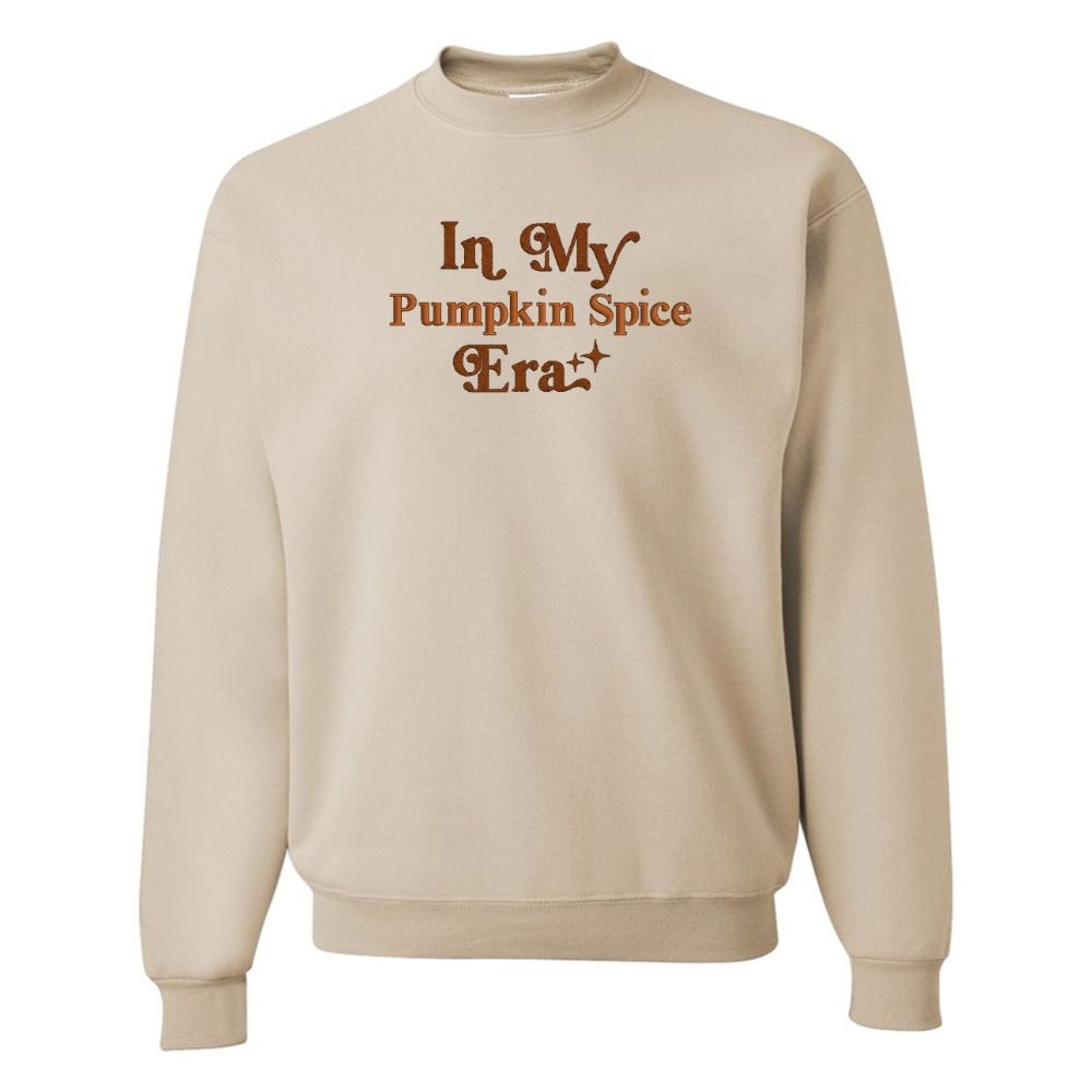 'In My Pumpkin Spice Era' Crewneck Sweatshirt - United Monograms