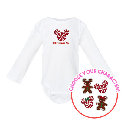 Infant Make It Yours™ Christmas Magic Long Sleeve Onesie - United Monograms