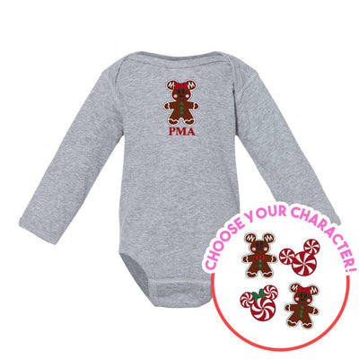 Infant Make It Yours™ Christmas Magic Long Sleeve Onesie - United Monograms