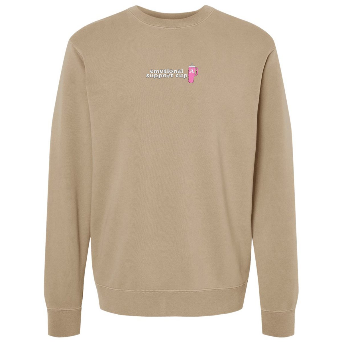 Initial 'Emotional Support Cup' Cozy Crew - United Monograms