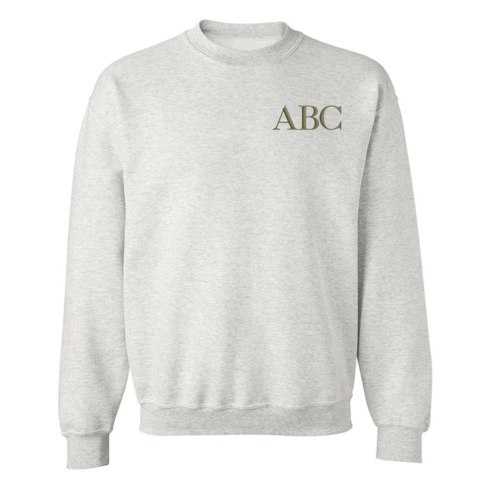 Initialed Crewneck Sweatshirt - United Monograms