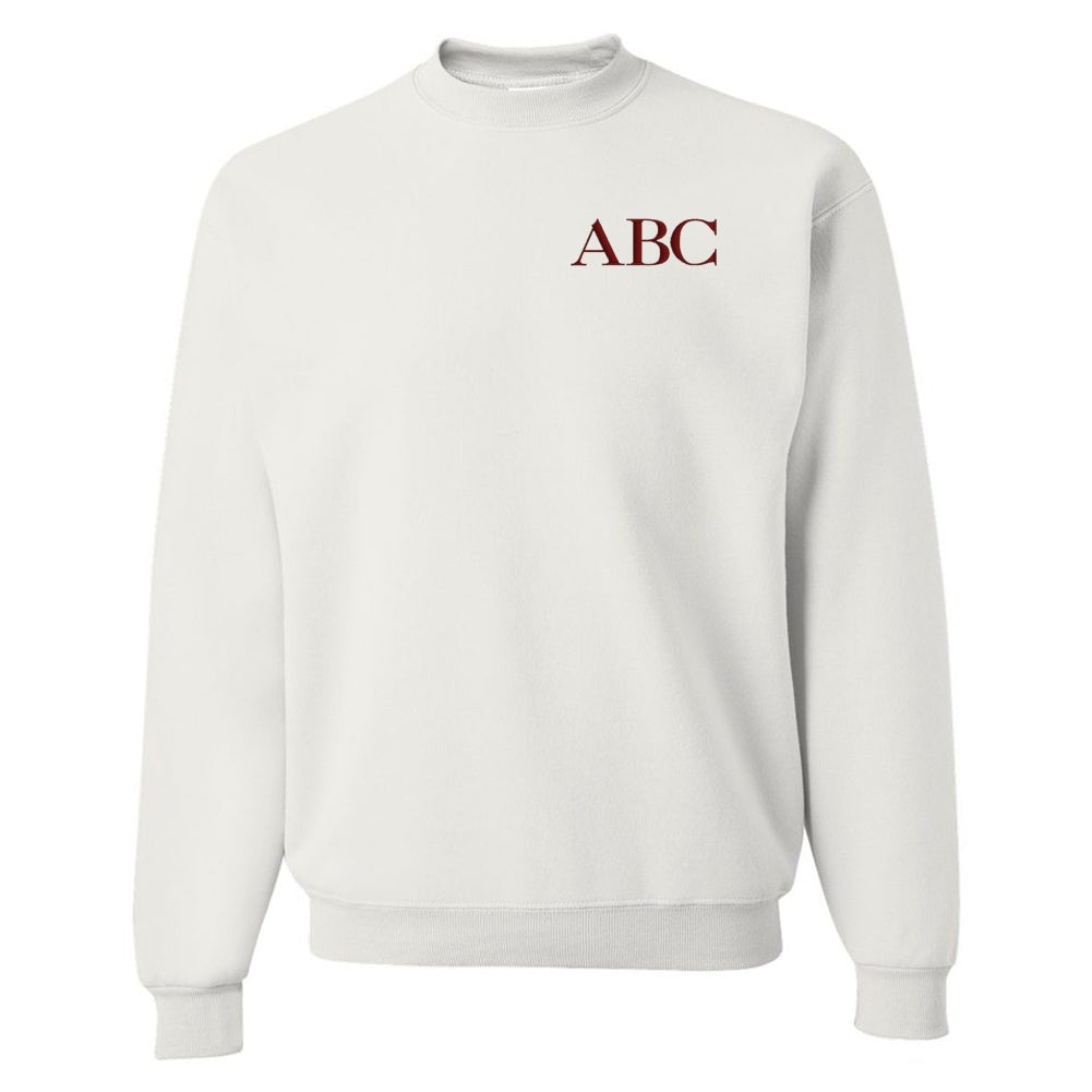 Initialed Crewneck Sweatshirt - United Monograms