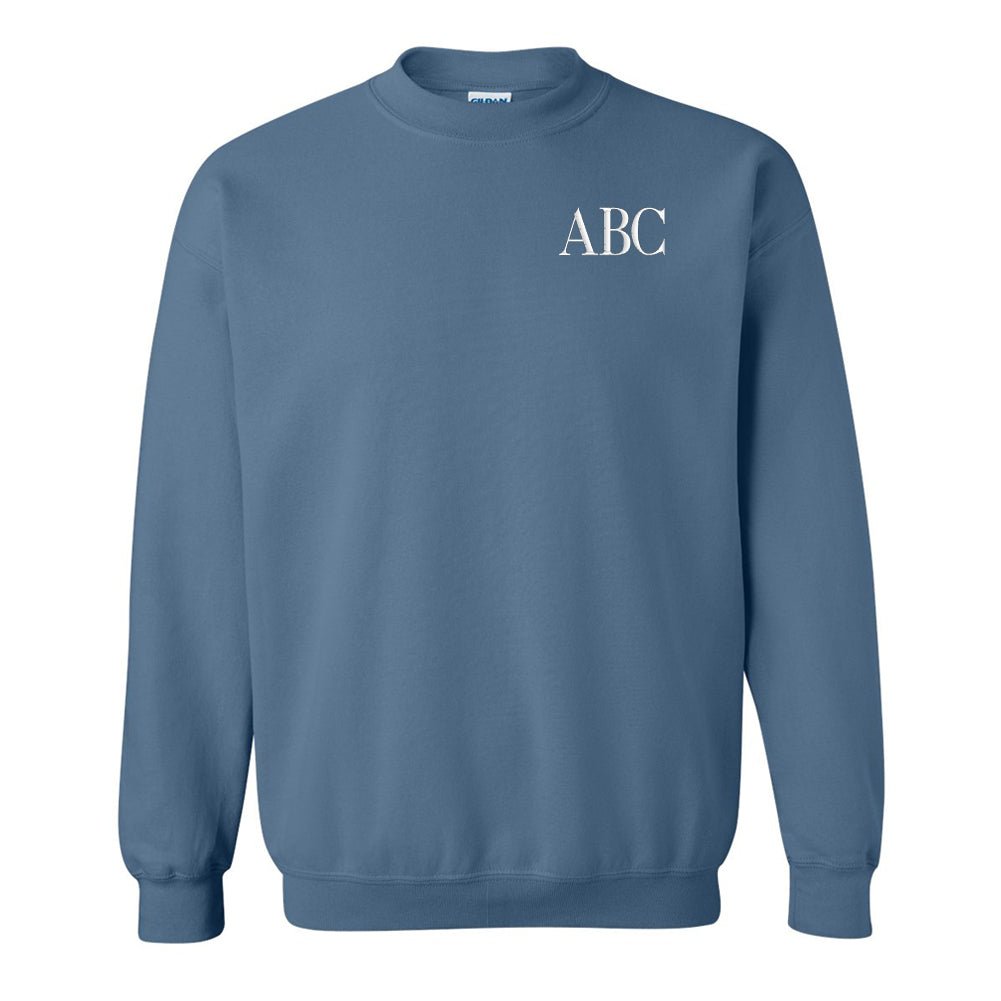 Initialed Crewneck Sweatshirt - United Monograms