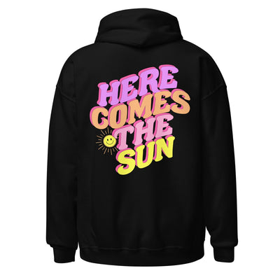 Initialed 'Here Comes The Sun' Front & Back Hoodie - United Monograms