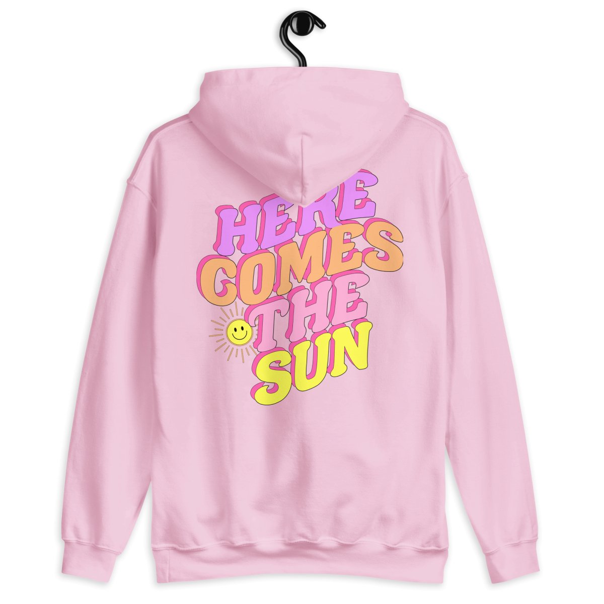 Initialed 'Here Comes The Sun' Front & Back Hoodie - United Monograms