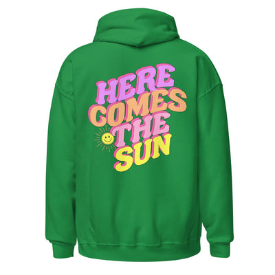 Initialed 'Here Comes The Sun' Front & Back Hoodie - United Monograms