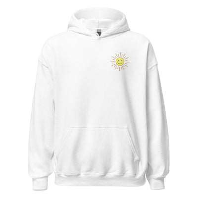 Initialed 'Here Comes The Sun' Front & Back Hoodie - United Monograms