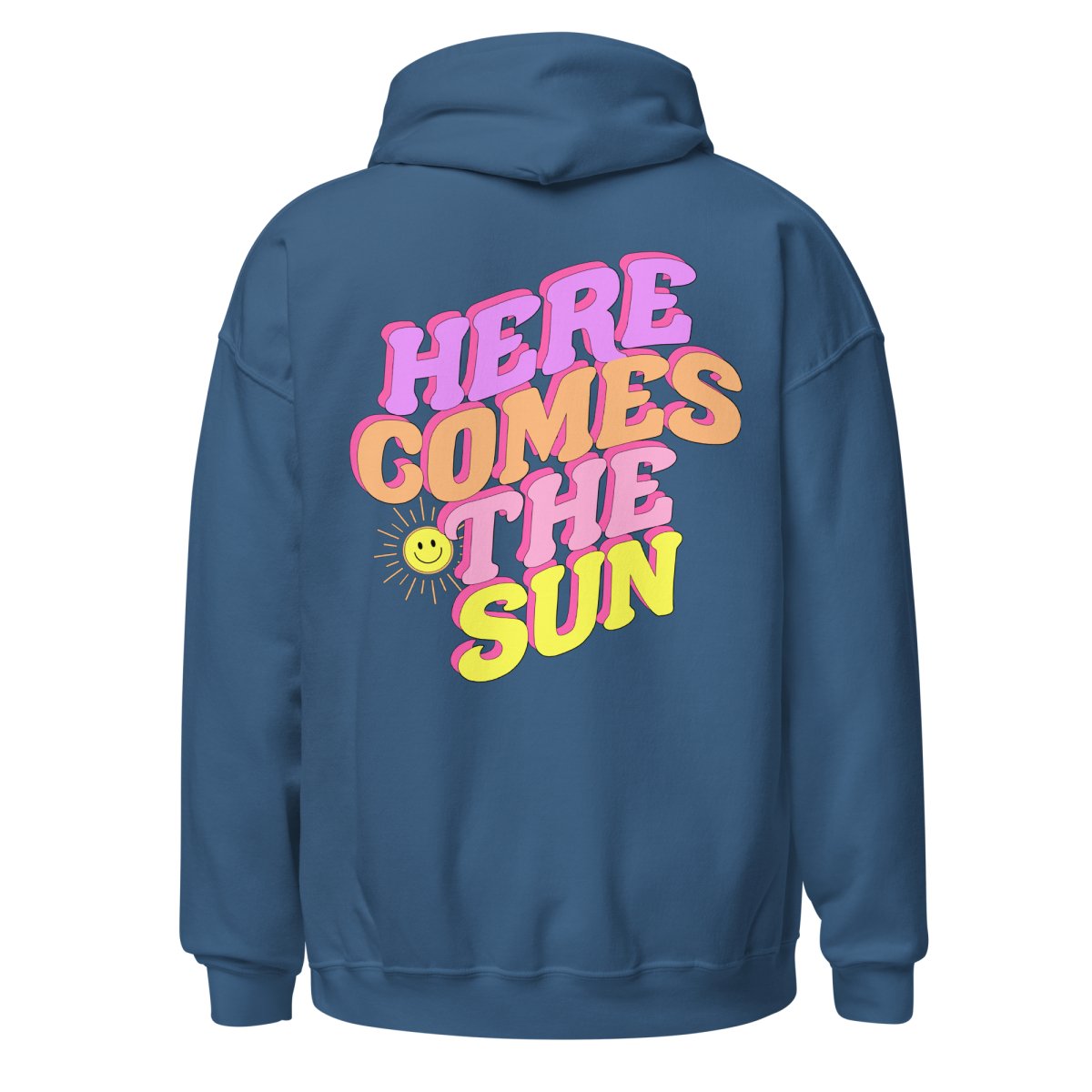 Initialed 'Here Comes The Sun' Front & Back Hoodie - United Monograms