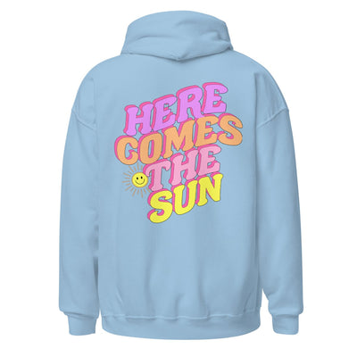 Initialed 'Here Comes The Sun' Front & Back Hoodie - United Monograms