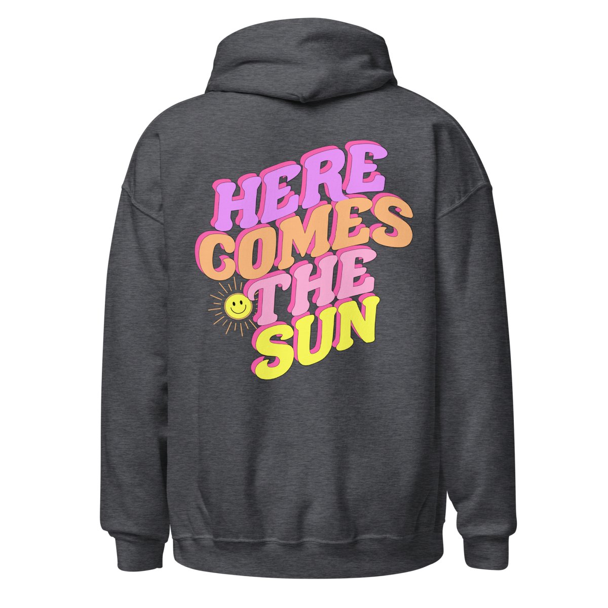 Initialed 'Here Comes The Sun' Front & Back Hoodie - United Monograms