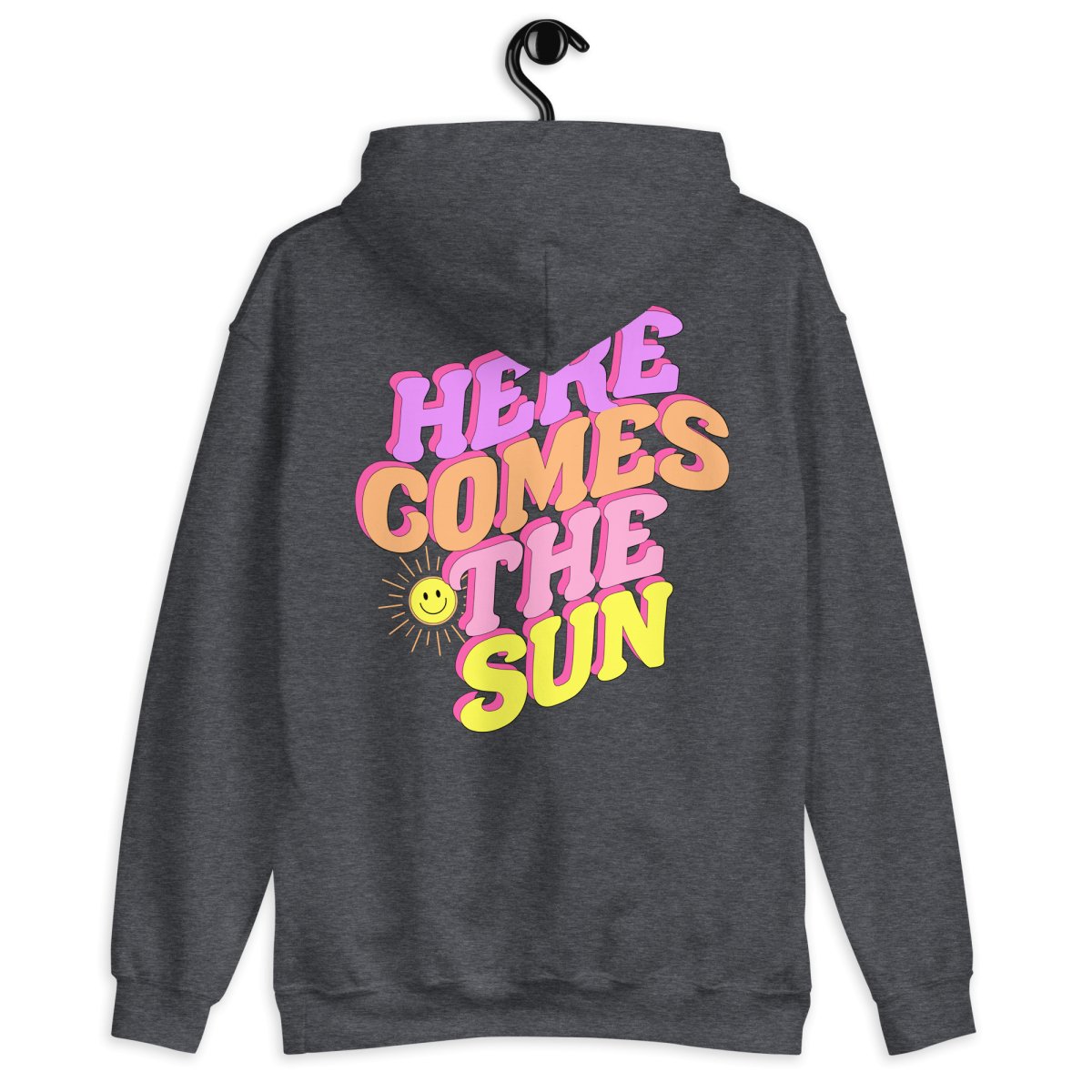 Initialed 'Here Comes The Sun' Front & Back Hoodie - United Monograms