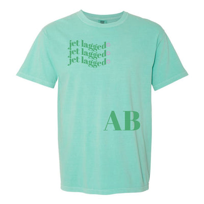 Initialed 'Jet Lagged' T-Shirt - United Monograms