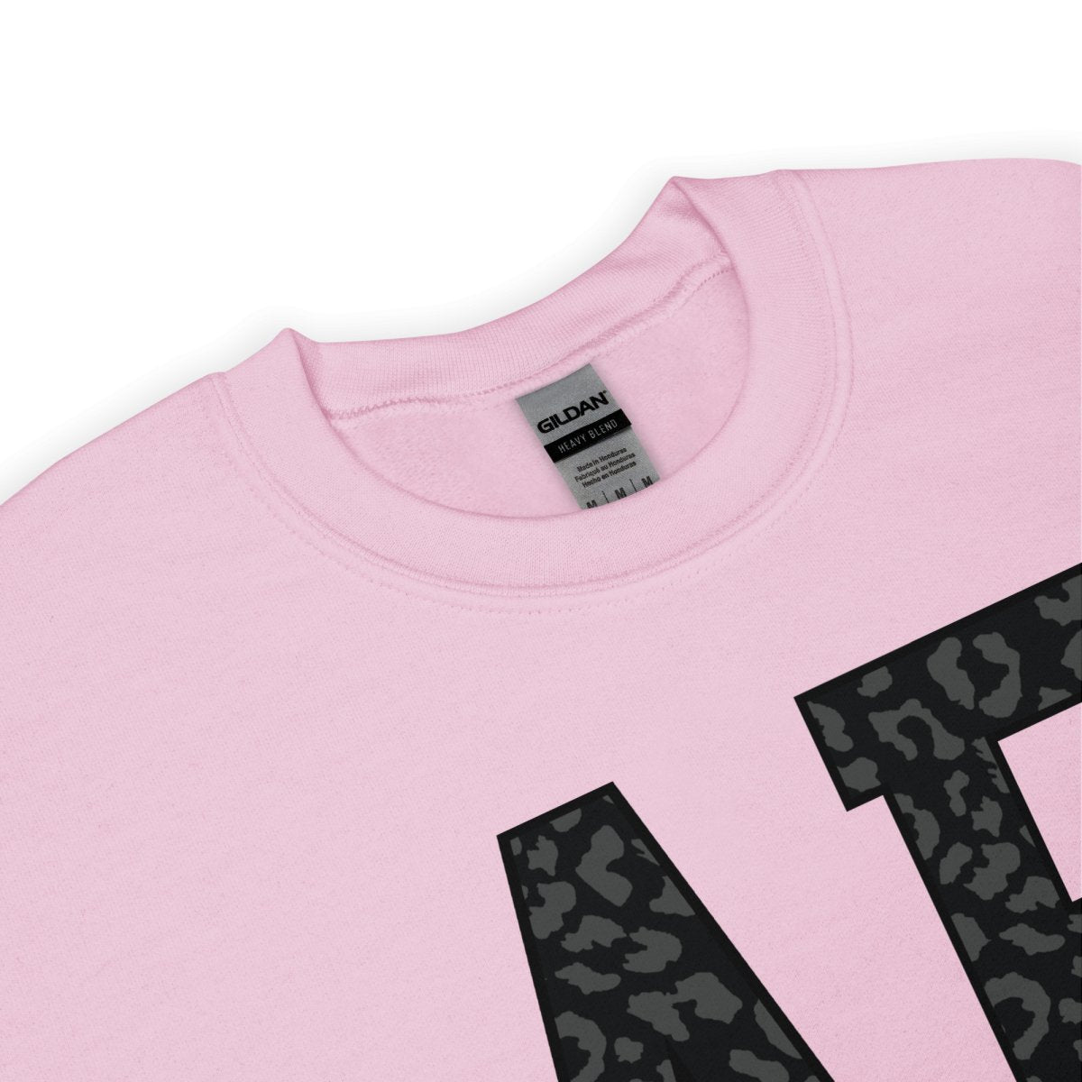 Initialed 'Leopard' Big Print Sweatshirt - United Monograms