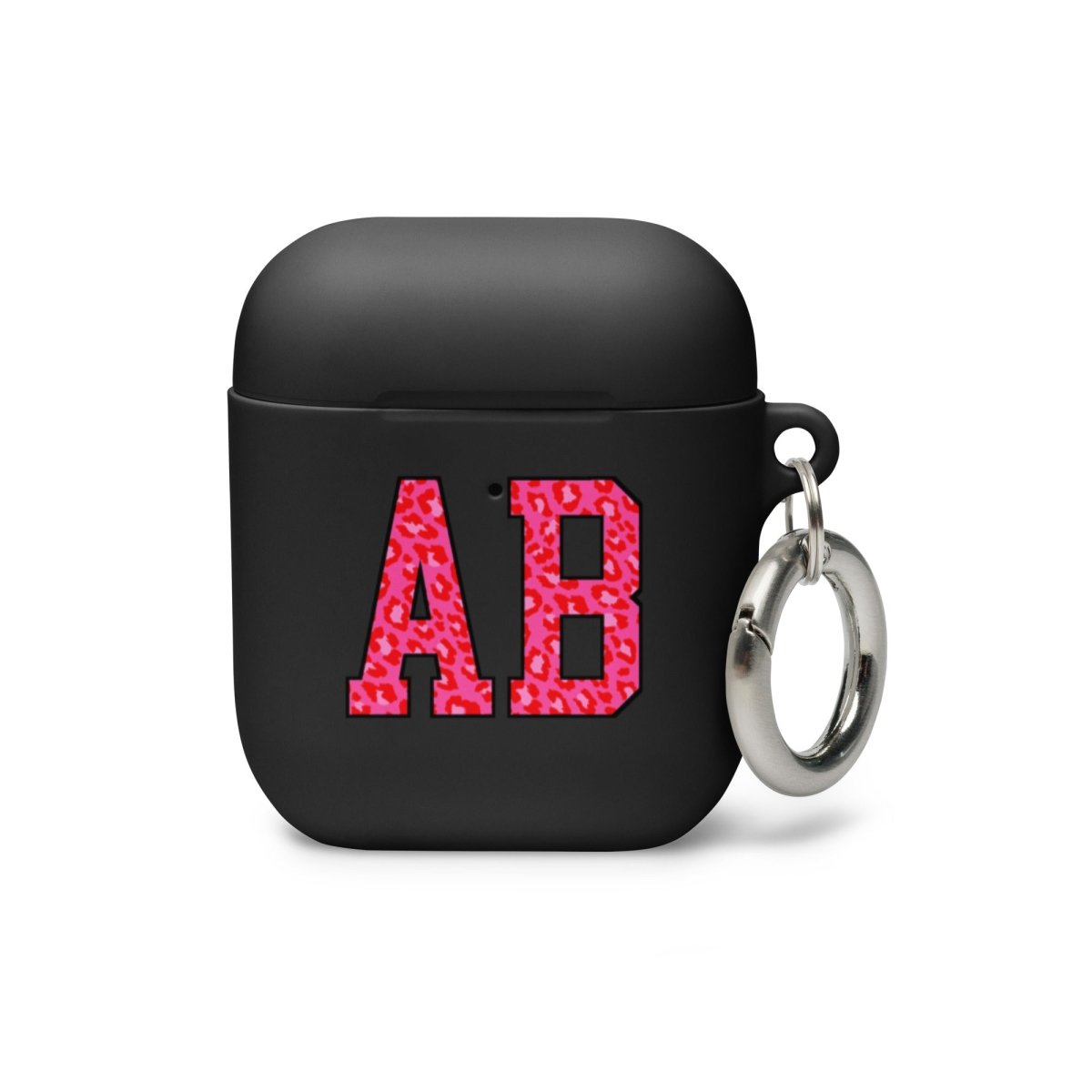 Initialed Leopard Print AirPods Case - United Monograms