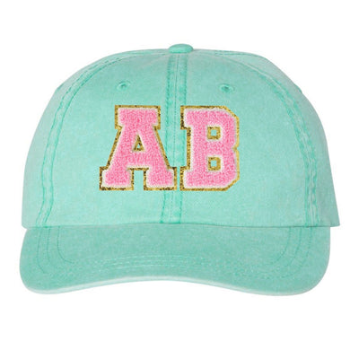 Initialed Letter Patch Baseball Hat - United Monograms