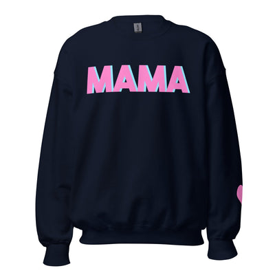 Initialed 'Mama' Crewneck Sweatshirt - United Monograms