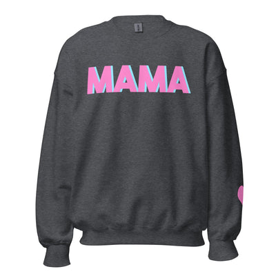 Initialed 'Mama' Crewneck Sweatshirt - United Monograms