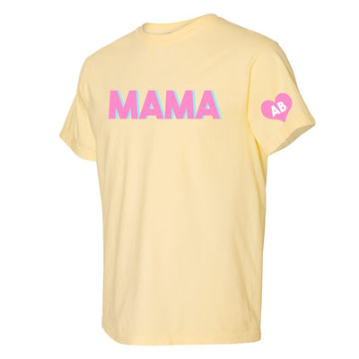 Initialed 'Mama' Tee - United Monograms